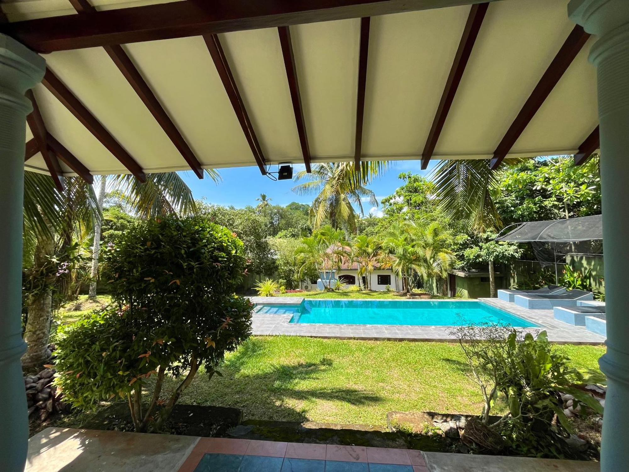 Garden Haven Hikkaduwa Villa Exterior photo